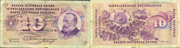Delcampe - 881 SUIZA 1958 10 FRANCS SUISSE SUIZA 1958 SWITZERLAND - Suisse