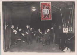 Delcampe - BERLIN Maximumkarte Foto Großformat Mi 217 Deutsche Rundfunk- Fernseh- U. Phono-Ausstellung 03.08.1961 Charlottenburg - Cartas Máxima