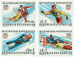 Delcampe - 70524 MNH AUSTRIA 1975 12 JUEGOS OLIMPICOS INVIERNO INNSBRUCK 1976 - Neufs