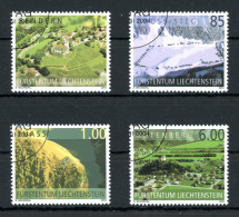 Delcampe - Liechtenstein 1348-1351 Gestempelt #HD062 - Sonstige & Ohne Zuordnung