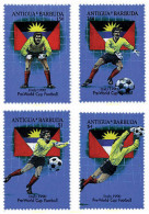 Delcampe - 46907 MNH ANTIGUA Y BARBUDA 1989 COPA DEL MUNDO DE FUTBOL. ITALIA-90 - Otros & Sin Clasificación