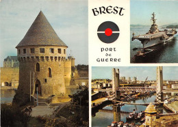 Delcampe - BREST Sur Une Des Plus Belles Rades Du Monde Brest Grand Port De Guerre 17(scan Recto-verso) MA1722 - Brest