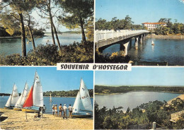 Delcampe - HOSSEGOR Le Lac Le Canal Club De Voile Le Lac De Super Hossegor 18(scan Recto-verso) MA1760 - Hossegor