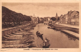 Delcampe - AMIENS Perspective Du Marche Sur L Eau 8(scan Recto-verso) MA1755 - Amiens