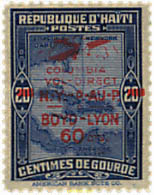Delcampe - 323587 HINGED HAITI 1933 TRAVESIA AEREA. FIRST NY TO PORT AU PRINCE FLIGHT - Haïti