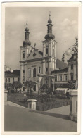 Delcampe - TÂRGU MUREȘ, ROMAN CATHOLIC PARISH, CHURCH, TOWERS, MAGYAR FILMIRODA BUDAPEST POSTCARD; - Chiese E Cattedrali