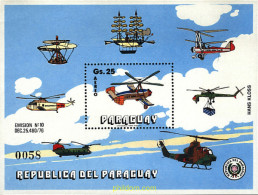 Delcampe - 69864 MNH PARAGUAY 1979 PIONEROS DE LA AVIACION - Helicopters