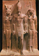 Delcampe - Carte Postale - Egypte - Le Caire - Le Roi Mycerinus Entre La Déesse Hathor Et Province Goddess 2720 Av J-C - Art Antiqu - Kairo