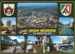 Delcampe - Siegen Westfalen Ansichten Weidenau Bach Brunnen - Siegen