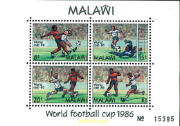 Delcampe - 31594 MNH MALAWI 1986 COPA DEL MUNDO DE FUTBOL. MEXICO-86 - Malawi (1964-...)