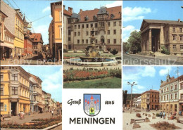 Delcampe - Meiningen Thueringen Georgstrasse Schloss Elisabethenburg Meininger Theater - Meiningen