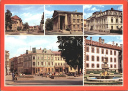 Delcampe - Meiningen Thueringen August-Bebel-Strasse Landestheater Platz Der Republik - Meiningen