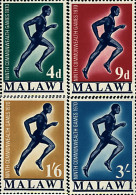Delcampe - 76546 MNH MALAWI 1970 9 JUEGOS DEPORTIVOS DE LA COMMONWEALTH EN EDIMBURGO - Malawi (1964-...)