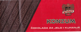 Delcampe - Yugoslavia - Konzum - Zvecevo - Cokolada Za Jelo I Kuhanje (1968) - Pubblicitari