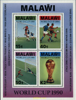 Delcampe - 31596 MNH MALAWI 1990 COPA DEL MUNDO DE FUTBOL. ITALIA-90 - Malawi (1964-...)