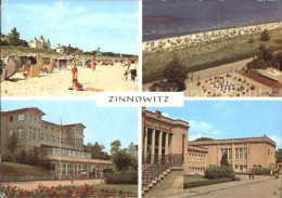 Delcampe - Zinnowitz Ostseebad Strand Sportanlage Kulturhaus - Zinnowitz
