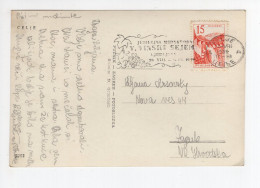 Delcampe - 1959. YUGOSLAVIA,SLOVENIA,CELJE POSTCARD USED TO ZAGREB,FLAM - Jugoslawien