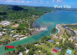 Delcampe - Vanuatu Port Vila Aerial View New Postcard - Vanuatu