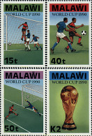 Delcampe - 27576 MNH MALAWI 1990 COPA DEL MUNDO DE FUTBOL. ITALIA-90 - Malawi (1964-...)