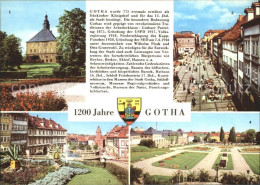 Delcampe - Gotha Thueringen Schloss Friedenstein Neumarkt Erfurter Str Wasserkunst Rathaus - Gotha