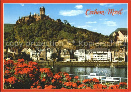 Delcampe - Cochem Mosel Blick Burg Cochem - Cochem