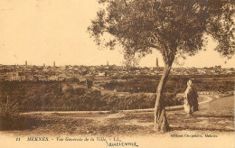 Delcampe - CPA Meknes Vue Generale De La Ville - Meknes