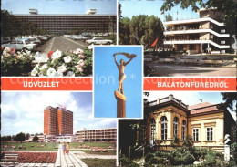 Delcampe - Balatonfuered Hotels Stadtansichten - Ungarn