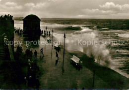 Delcampe - BORKUM Nordseebad Niedersachsen Springflut Wandelhalle - Borkum