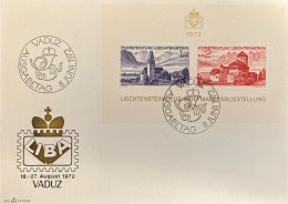 Delcampe - Liechtenstein Vaduz KIBAY Stamp Exhibition FDC Cover 1Fr+2Fr - FDC