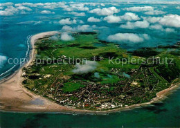 Delcampe - BORKUM Nordseebad Niedersachsen Fliegeraufnahme - Borkum