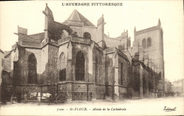 Delcampe - CPA Saint Flour Abside De La Cathedrale - Saint Flour