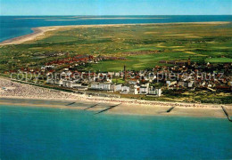 Delcampe - BORKUM Nordseebad Niedersachsen Fliegeraufnahme - Borkum