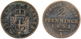Delcampe - 1855 A 2 Pfenninge - Sonstige & Ohne Zuordnung