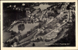 Delcampe - CPA Georgenthal In Thüringen, Fliegeraufnahme, Kurhotel - Altri & Non Classificati
