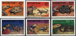 Delcampe - 69618 MNH KAZAJSTAN 1994 REPTILES - Andere & Zonder Classificatie
