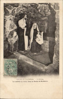 Delcampe - Calvaire De Pontchateau CPA La Nativite De Jesus Dans La Grotte De Bethleem - Pontchâteau