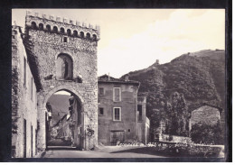 Delcampe - Cartolina Leonessa Porta Spoletina NBD172 - Rieti