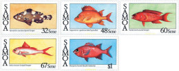 Delcampe - 45525 MNH SAMOA 1986 PECES - Autres & Non Classés