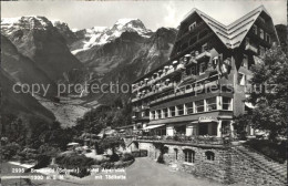 Delcampe - Braunwald GL Hotel Alpenblick Mit Toedikette - Sonstige & Ohne Zuordnung