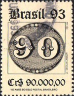 Delcampe - Brésil Poste Obl Yv:2118 Mi:2528 150 Anos Do Selo Postal Brasileiro (Beau Cachet Rond) - Oblitérés