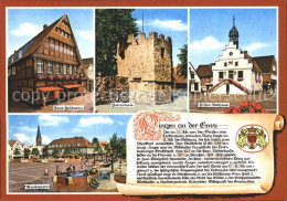 Delcampe - Lingen Ems Haus Hellmann Pulverturm Histor Rathaus Marktplatz - Lingen