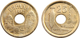 Delcampe - 1997 25 Pesetas Autonomous Communities Of Spain,  Melilla - Altri & Non Classificati