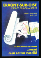 Delcampe - CPSM / CPM 10.5 X 15 Val D'Oise ERAGNY-sur-OISE 1° Rencontre CPM Affiche 21-09-2004 Illustrateur Léo Kouper - Eragny
