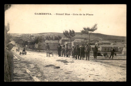 Delcampe - ALGERIE - GAMBETTA - GRAND'RUE - COIN DE LA PLACE - Sonstige & Ohne Zuordnung