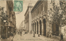 Delcampe - TUNISIE TUNIS  LA GRANDE PORTE ET RUE D'ITALIE - Tunesien