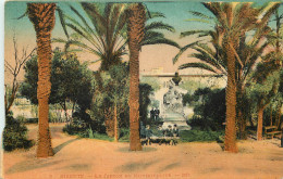 Delcampe - TUNISIE  BIZERTE  LE JARDIN  ET MUNICIPALITE - Tunesien