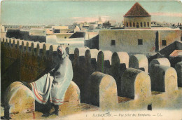 Delcampe - TUNISIE  KAIROUAN  VUE PRISE DES REMPARTS - Tunesien