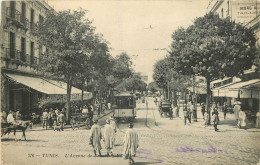 Delcampe - TUNISIE  TUNIS  L'AVENUE DE FRANCE - Tunesien