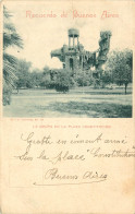 Delcampe - ARGENTINE RECUERDO DE BUENOS AIRES LA GRUTA EN LA PLAZA CONSTITUCION - Argentinien