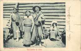 Delcampe - ARGENTINE UNA FAMILIA DE INDIOS  FAMILLE D'INDIENS - Argentinien